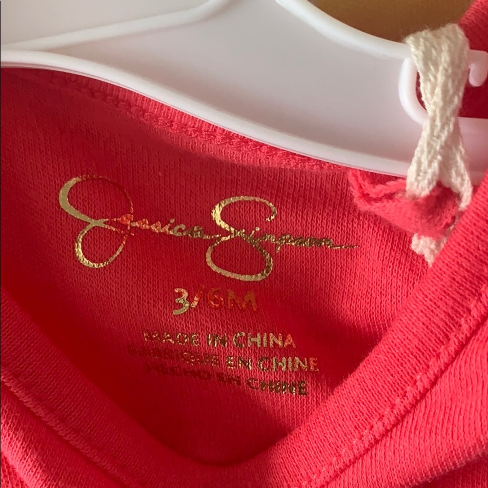 NWT Jessica Simpson 3 Piece Layette Set 3-6 Months - Picture 6 of 6